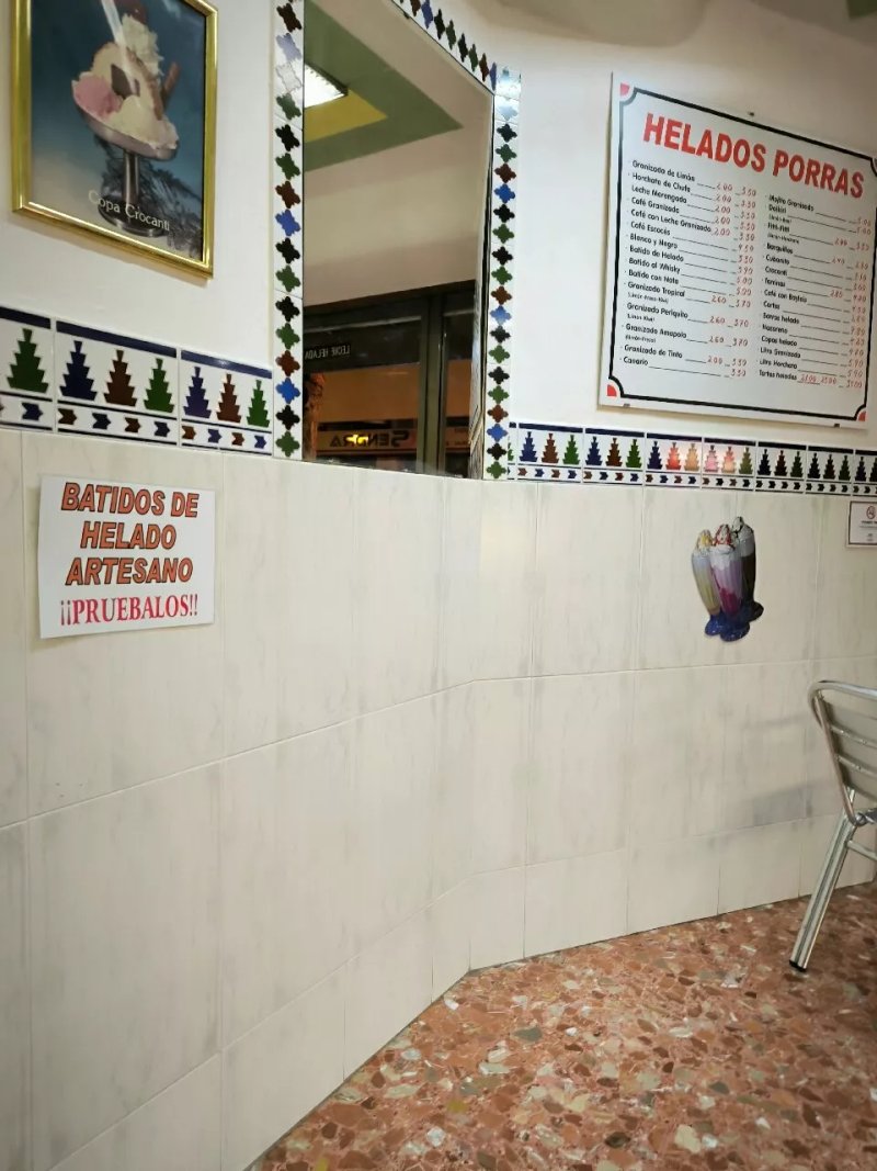 Heladeria Porras (c/ La Higuera)