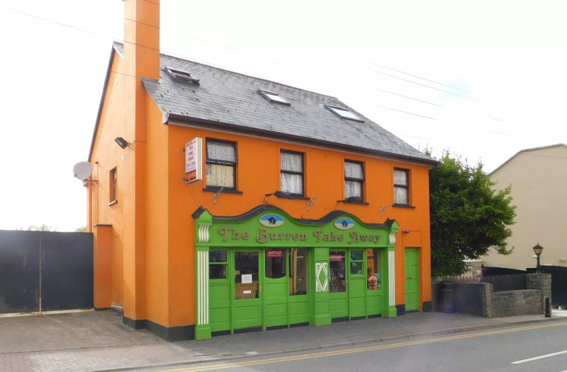The Burren fast food takeaway