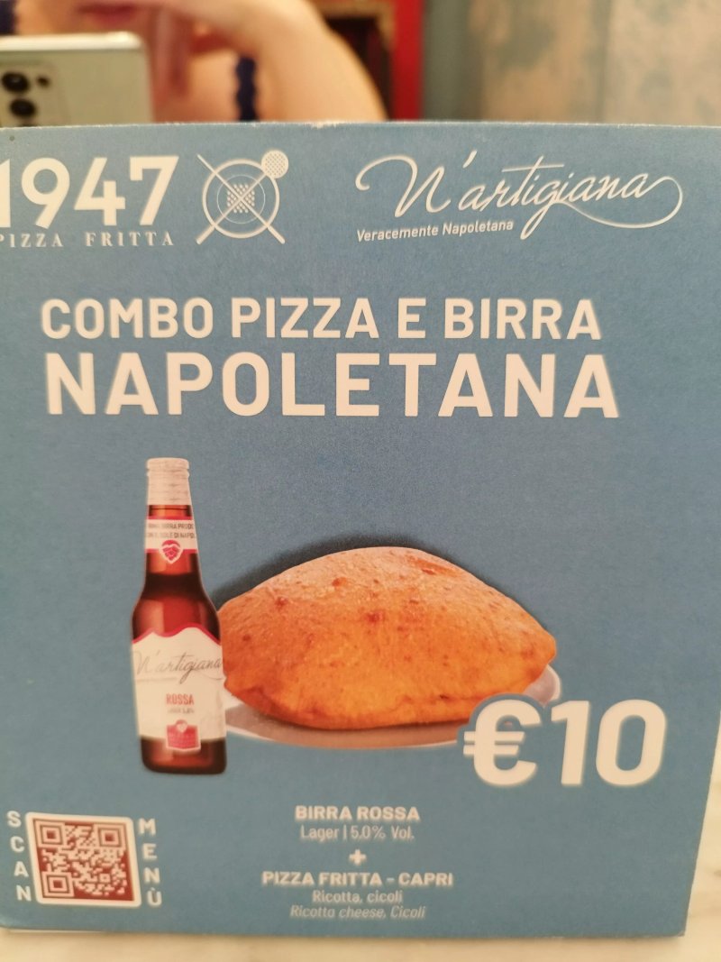 1947 pizza fritta