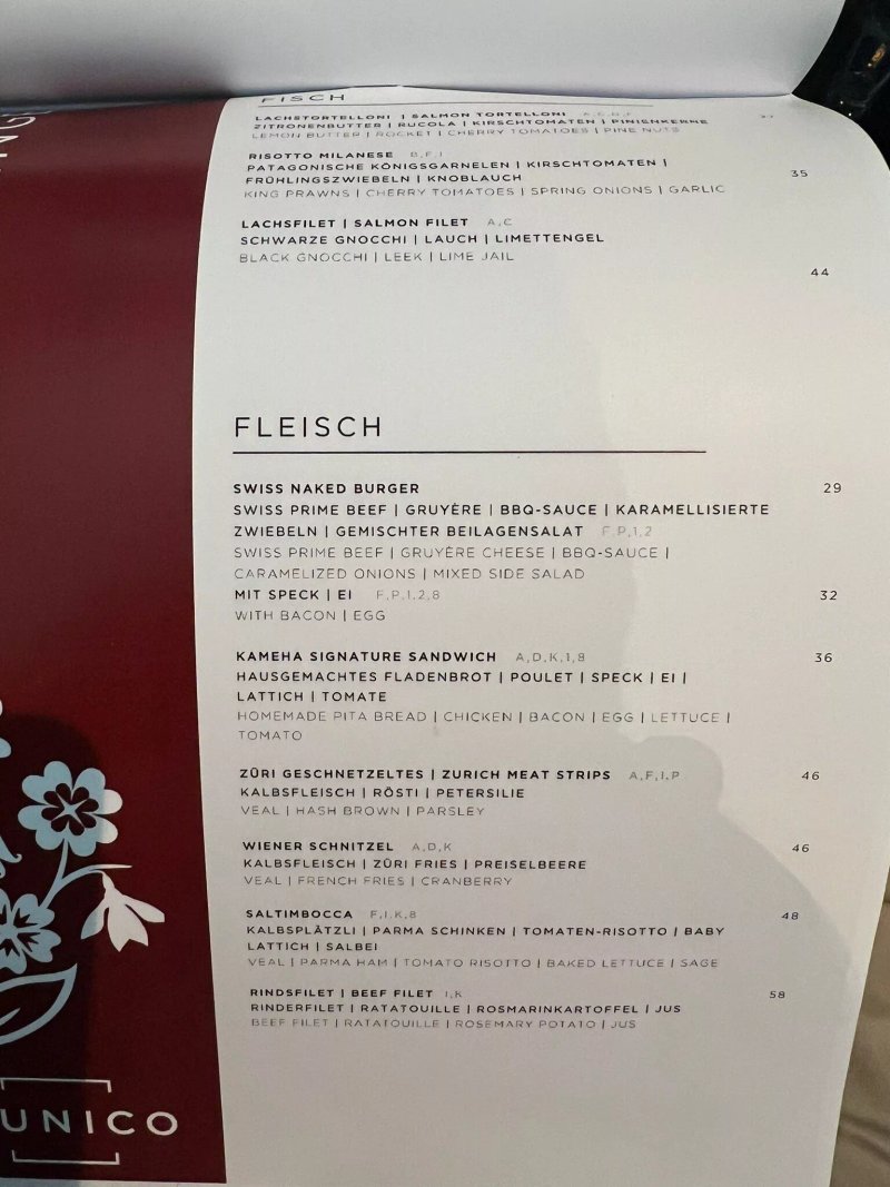 Restaurant L'Unico