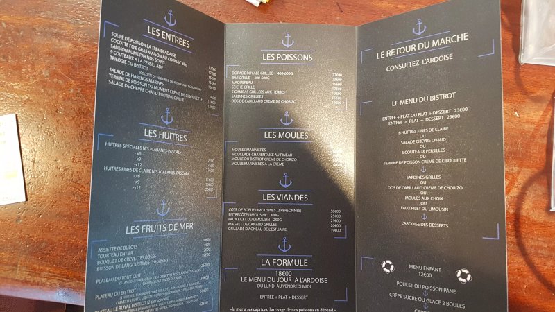 Le Bistrot du Port Meschers