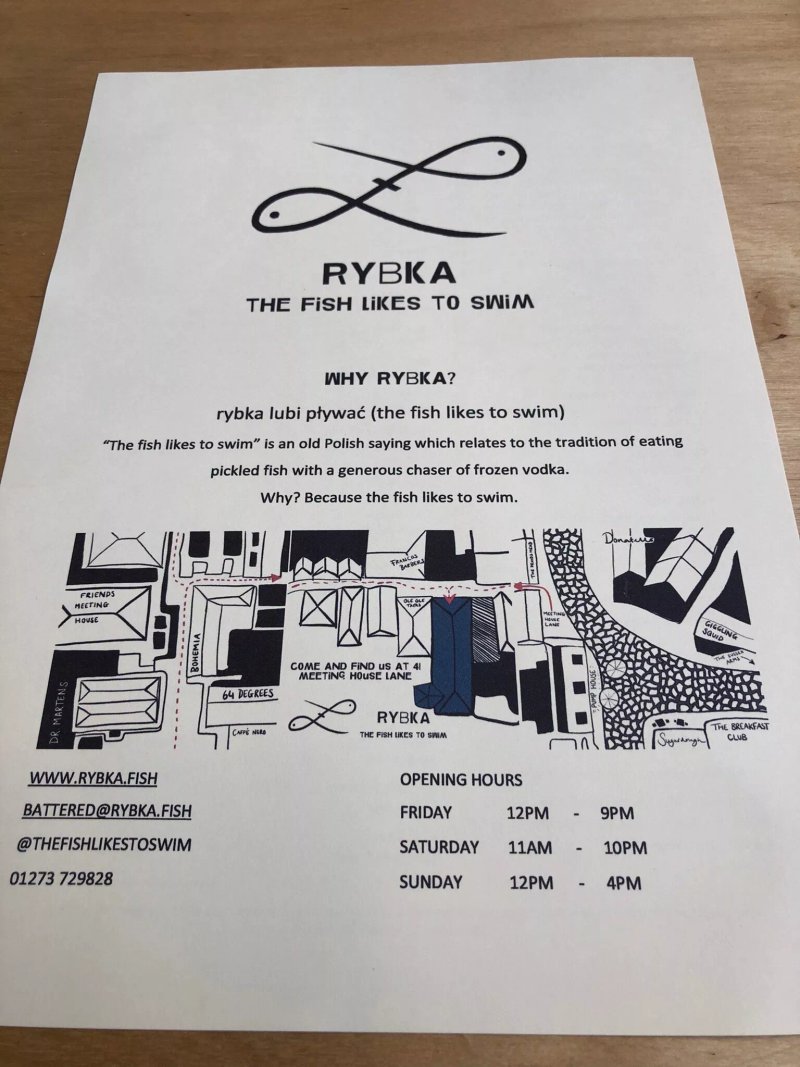 RYBKA (the fish likes to swim)