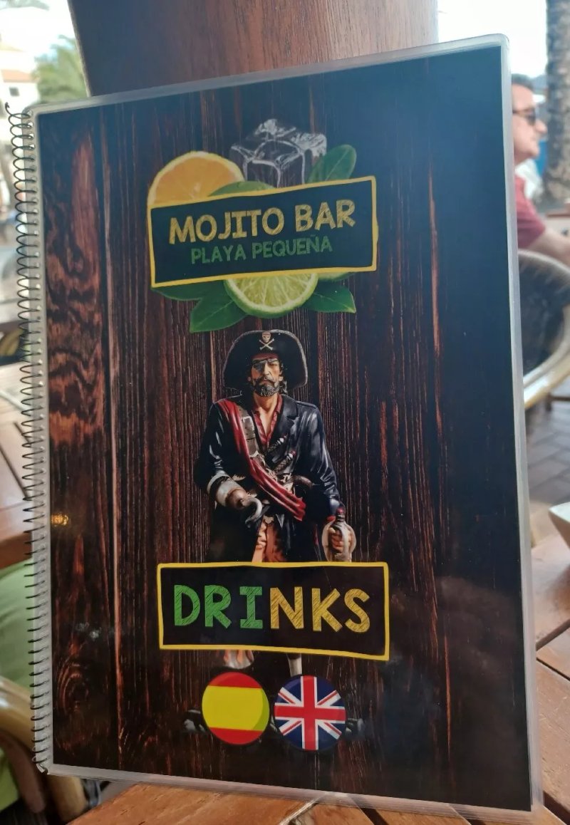Mojito Bar Playa Pequena