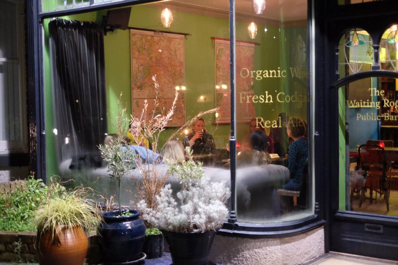 The Waiting Room vegetarian restaurant