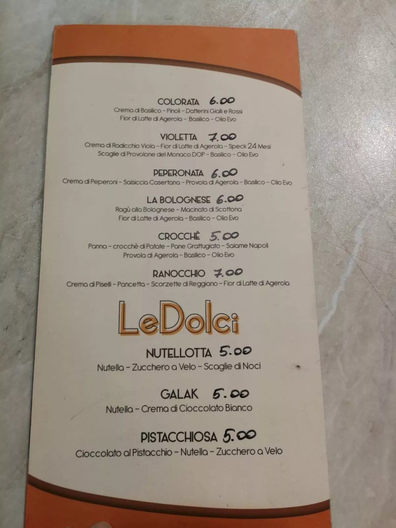 La Pala D'Oro Risto Pizza Paninoteca
