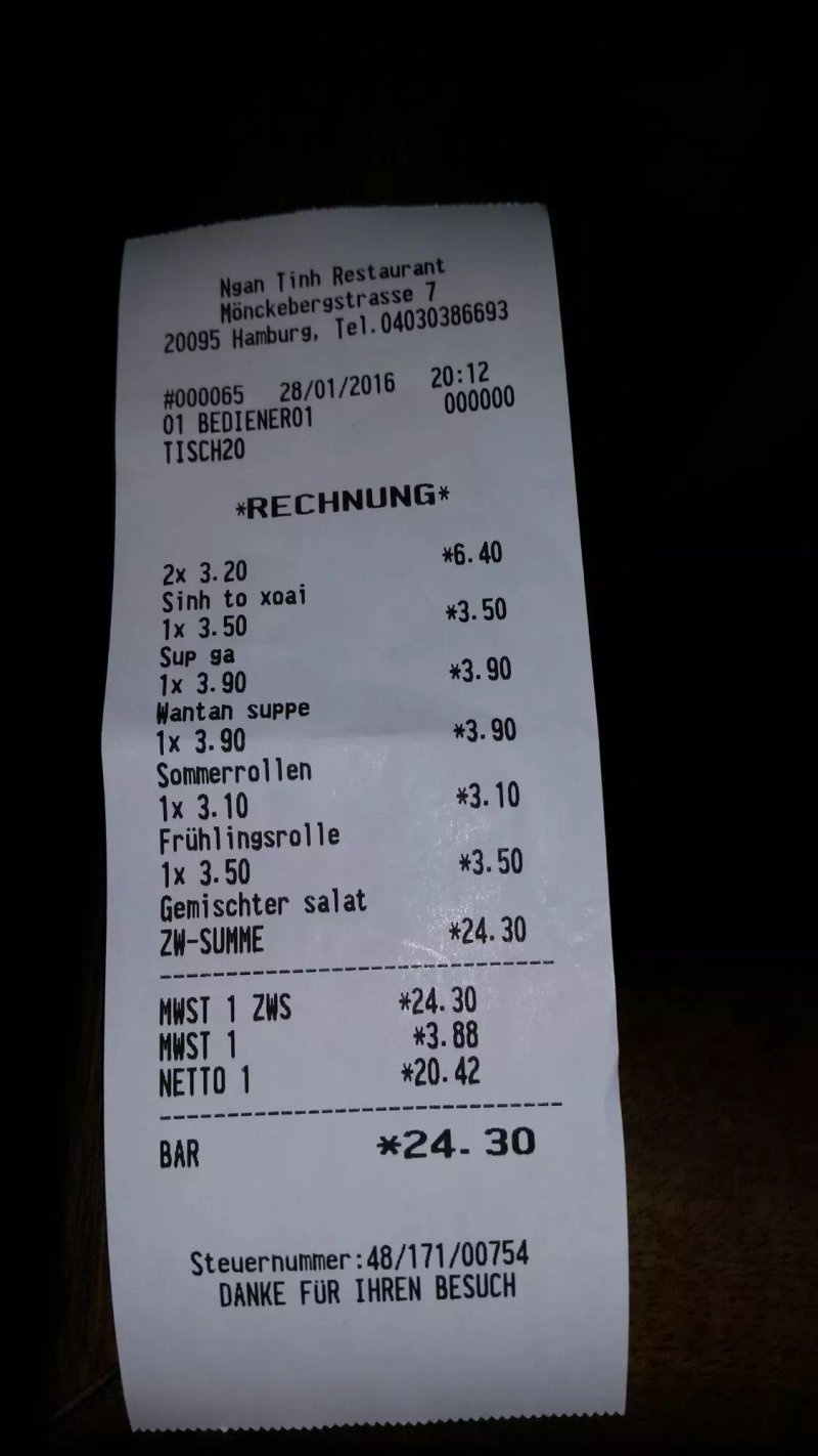 Ngan Tinh Vietnamesisches Restaurant
