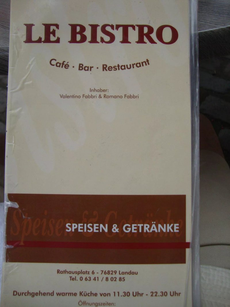 Le Bistro