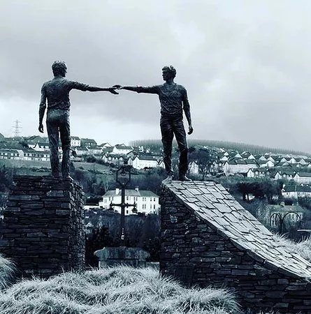 Hands Across the Divide Monument