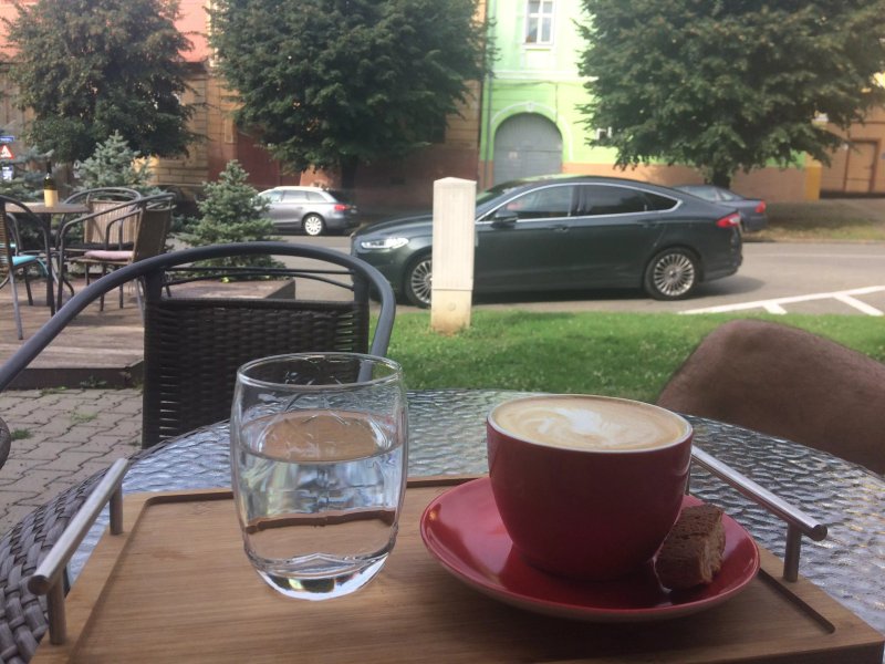 Friends - wine and coffee