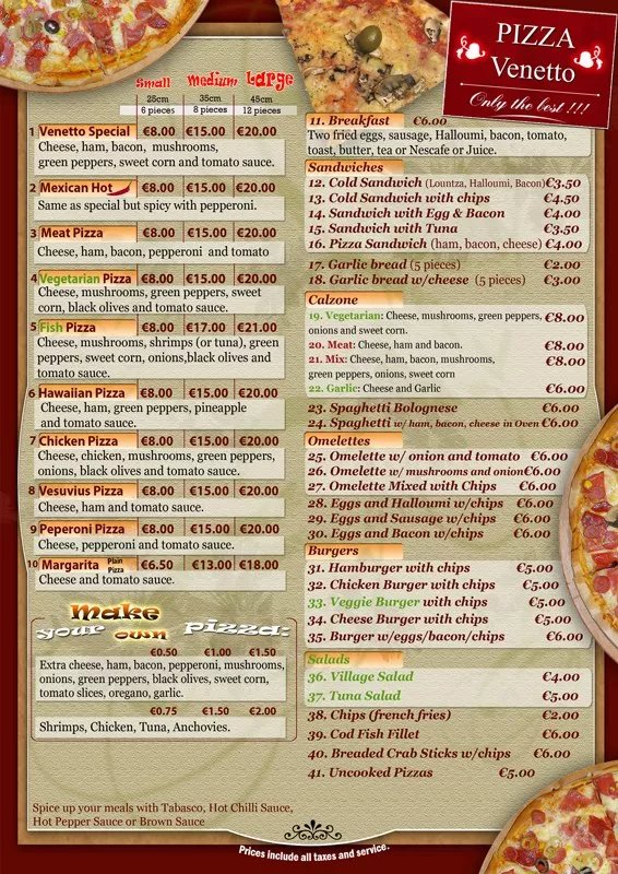 Pizza Venetto