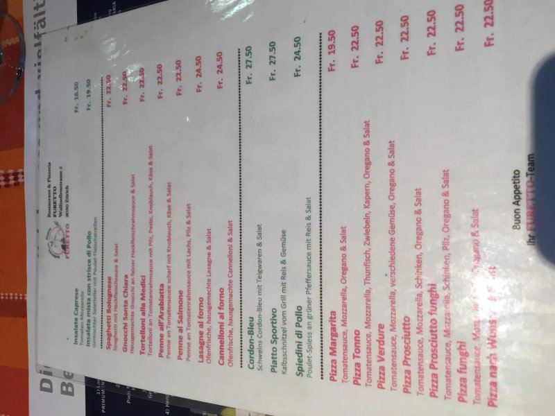 Pizzeria Furetto