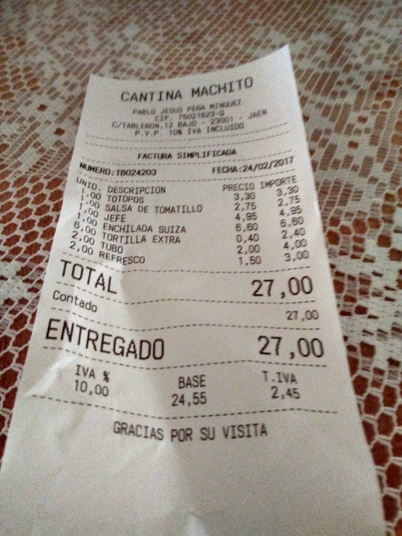 Cantina Machito