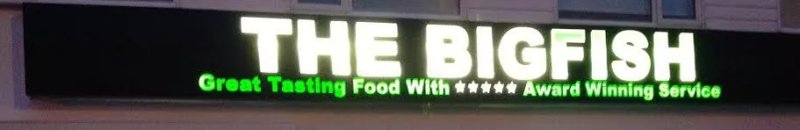 Big fish takeaway