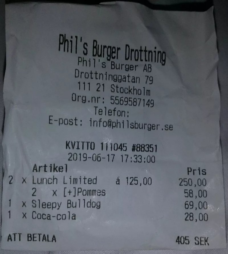 Phil's Burger Drottninggatan