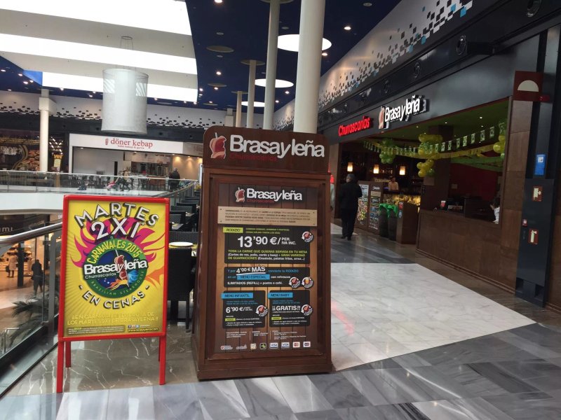 RESTAURANTE BRASAYLENA C.C. AS CANCELAS
