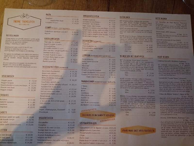 Taverne 't Hemelrijck
