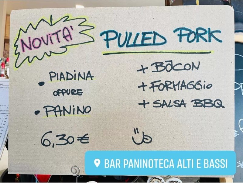 Bar Paninoteca Alti e Bassi