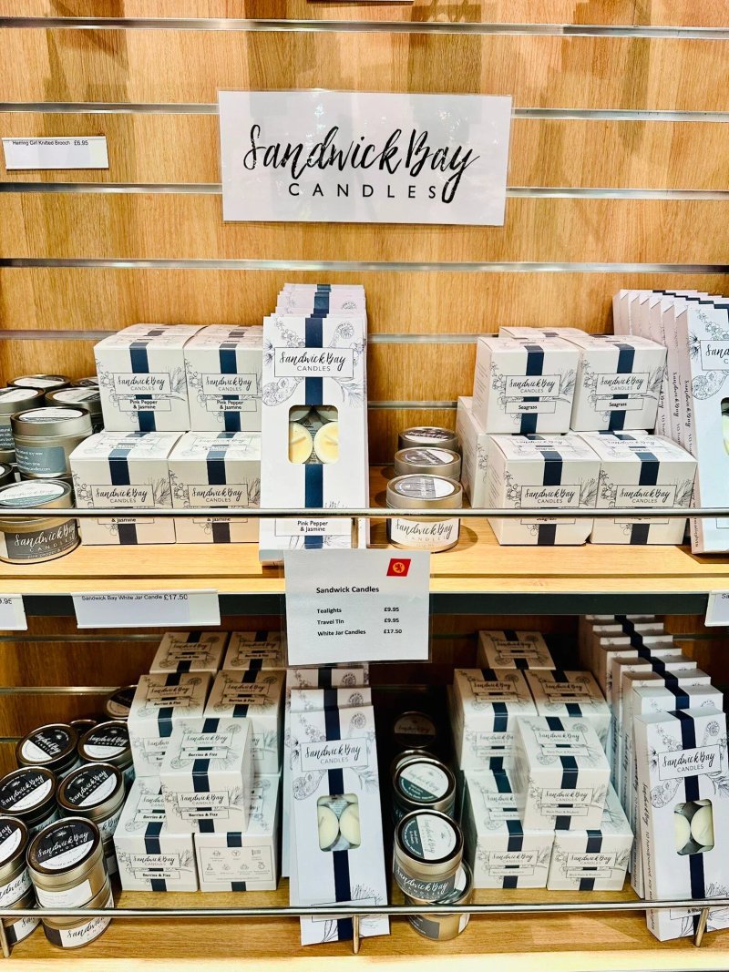 Sandwick Bay candles