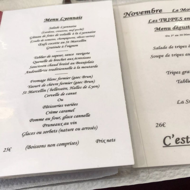Au Petit Bouchon Chez Georges