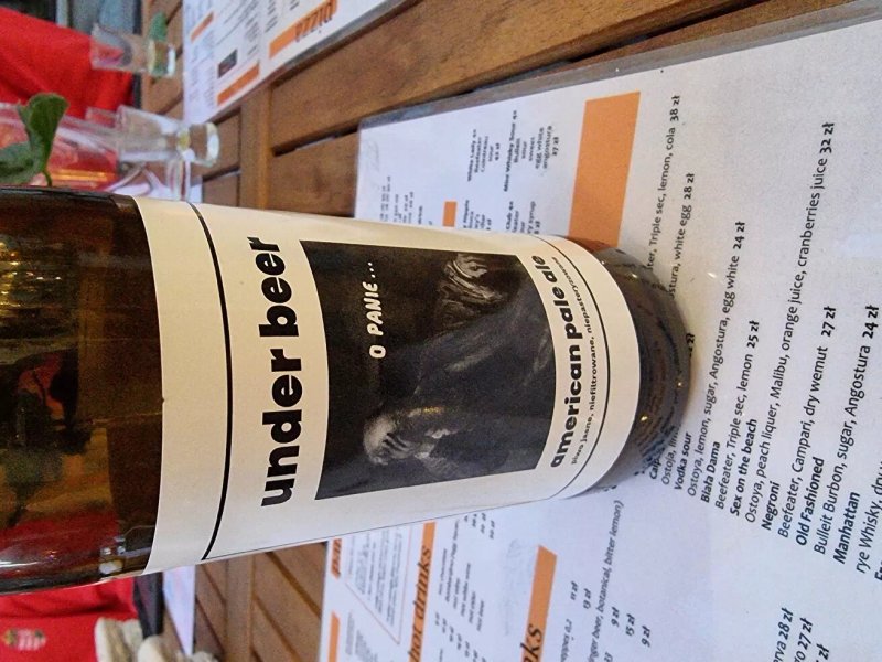 Under Beer