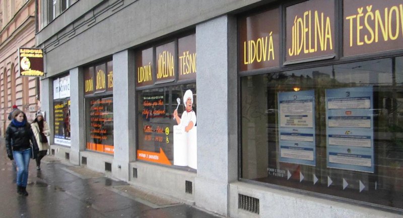 Cafeteria Lidova jidelna Tesnov
