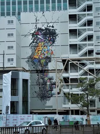 Fresque Accident a la Gare Montparnasse
