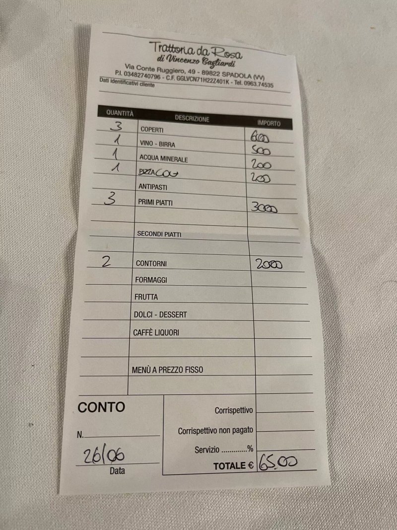 Trattoria da Rosa