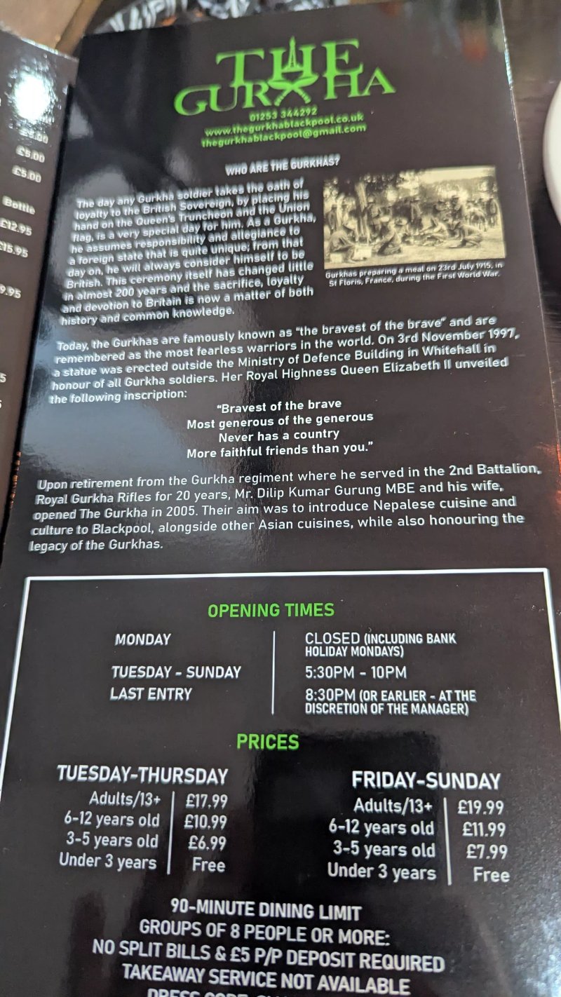 The Gurkha (buffet Restaurant)