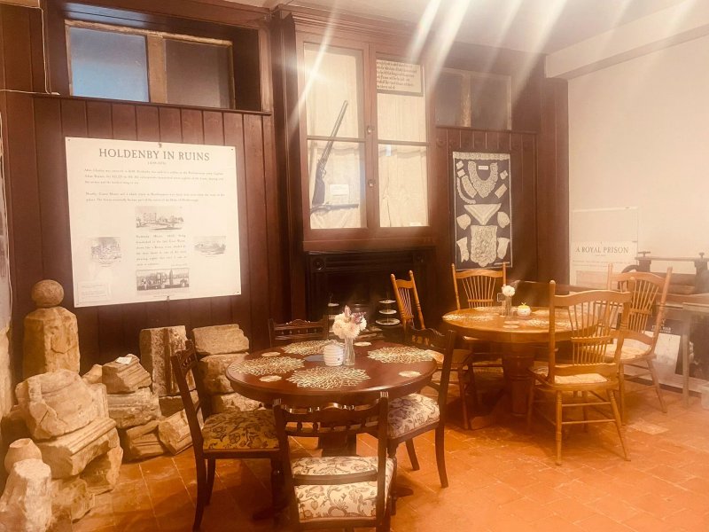 The Old Stableyard Tearoom At Holdenby