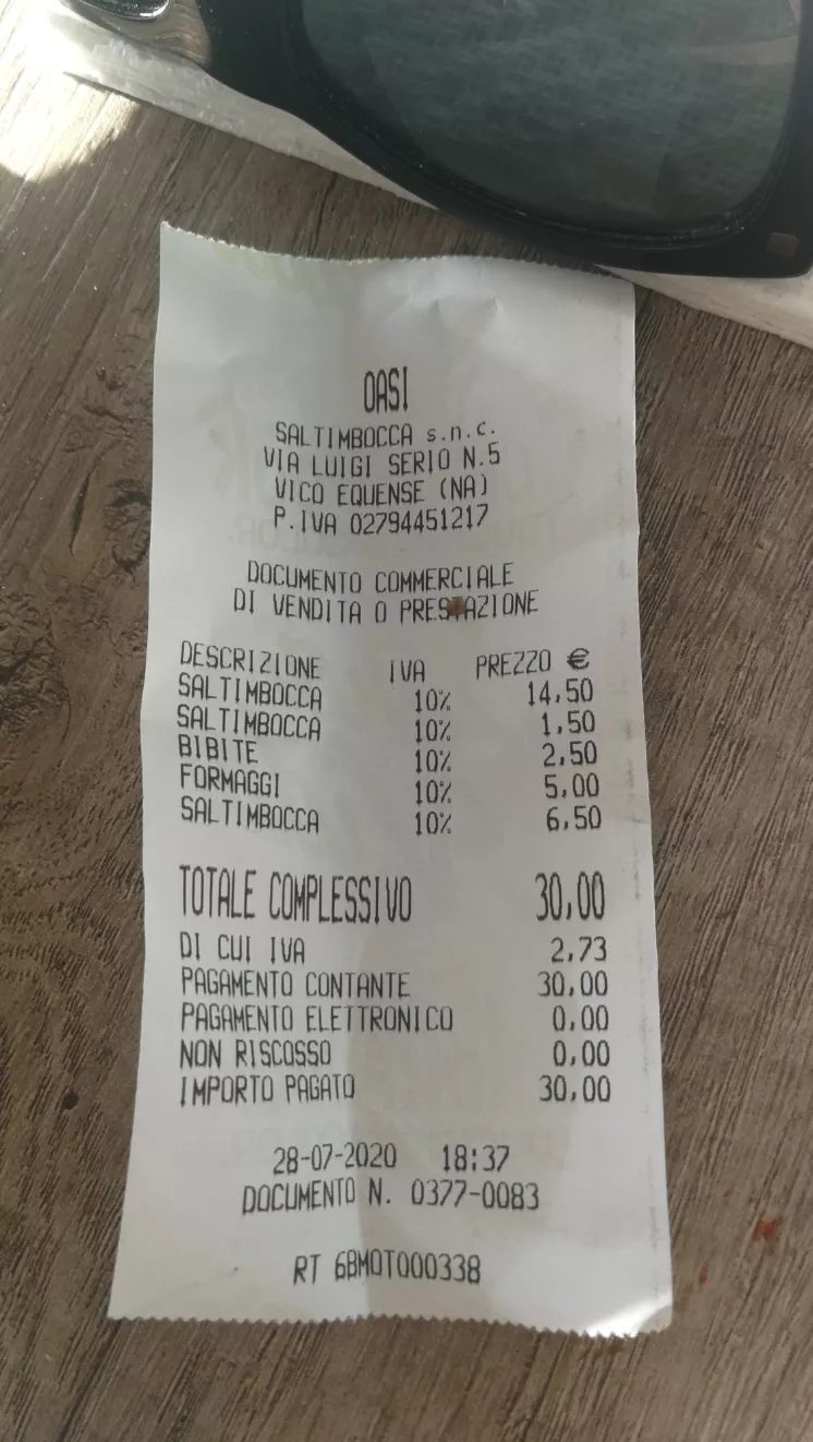 Oasi Saltimbocca