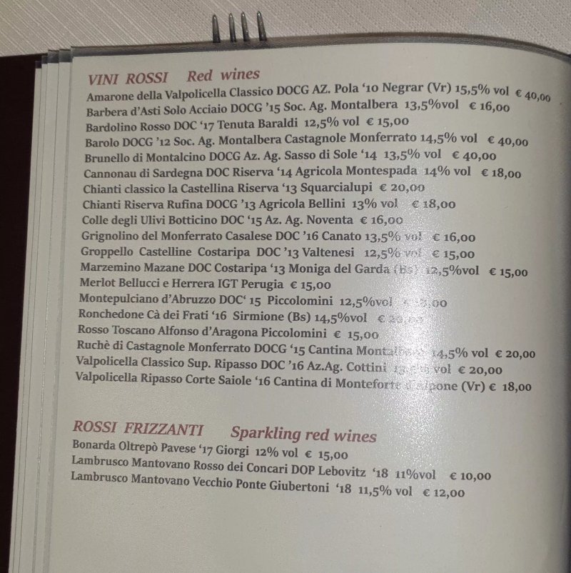 Trattoria Albergo Santa Maria