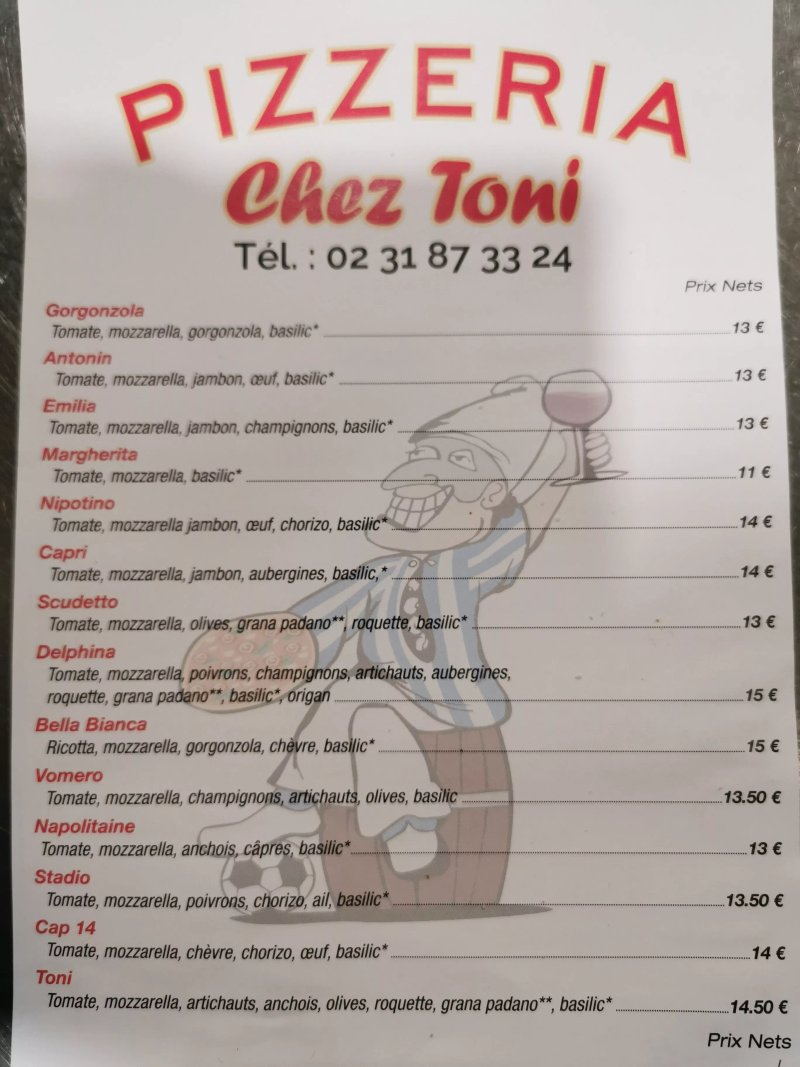 Pizzeria Chez Toni