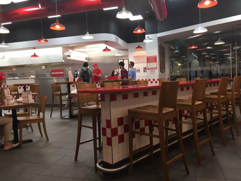 Five Guys Birmingham New St Station