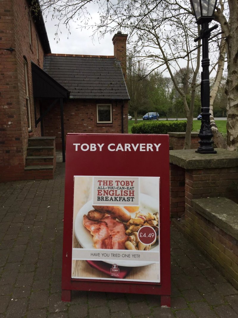 Toby Carvery Arrowe