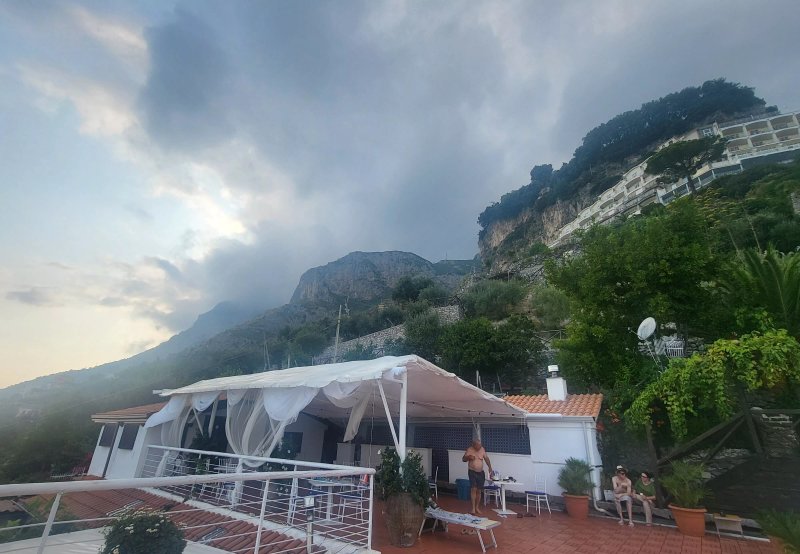 Villa Madreluna: A spacious three-story villa located on the high coast in