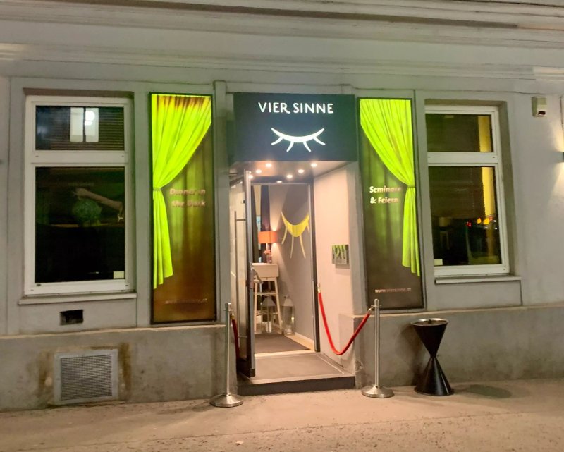 Vier Sinne - Dinner in the Dark Wien