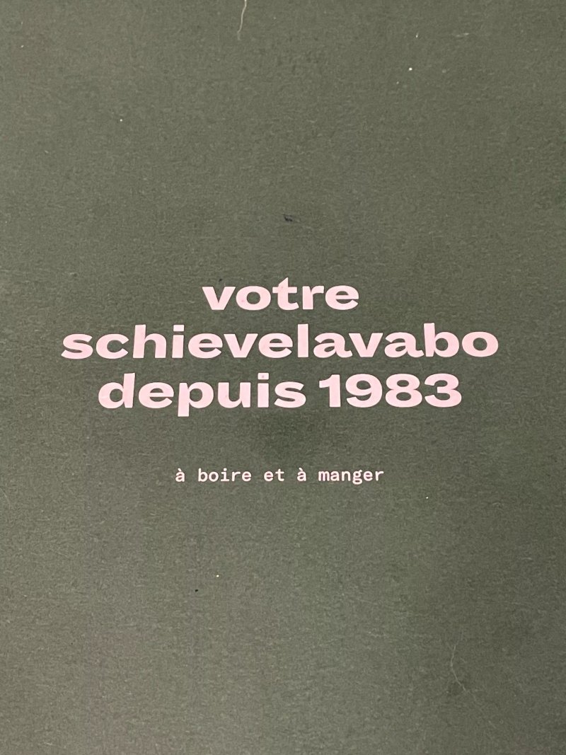 Le Schievelavabo