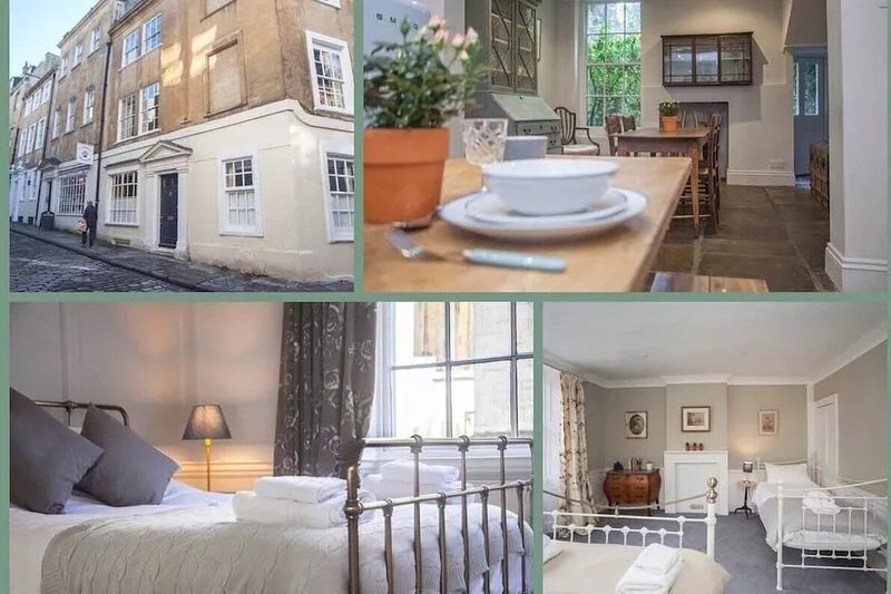 Gorgeous, Georgian Townhouse- Central Bath  (PP)