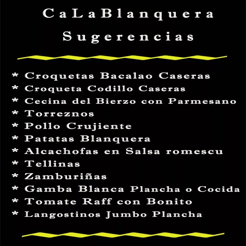 Ca La Blanquera Restaurante Taperia Marisqueria