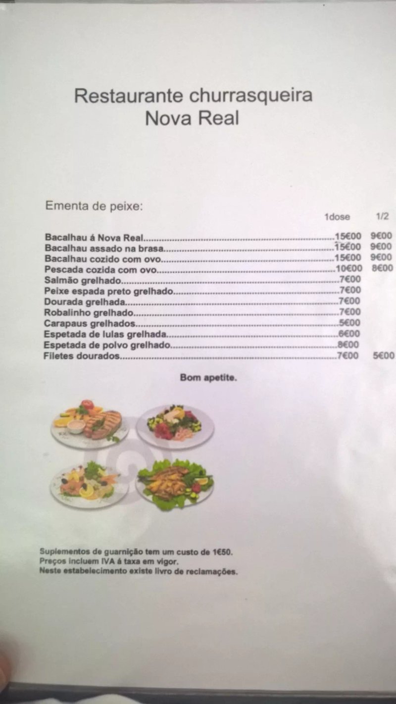 Restaurante Nova Real