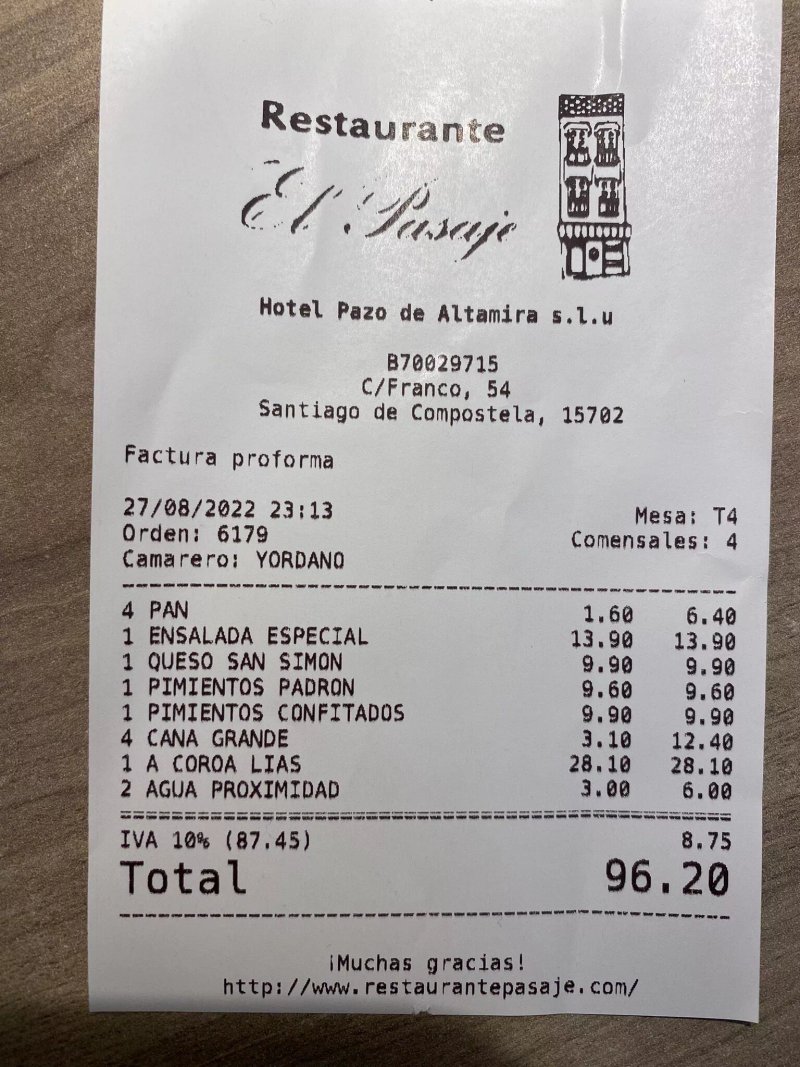 Restaurante El Pasaje