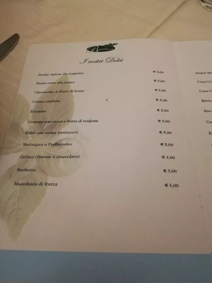 Pizzeria Il Basilico