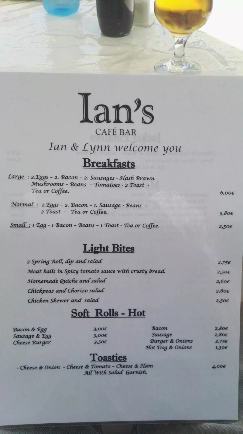 Ian's