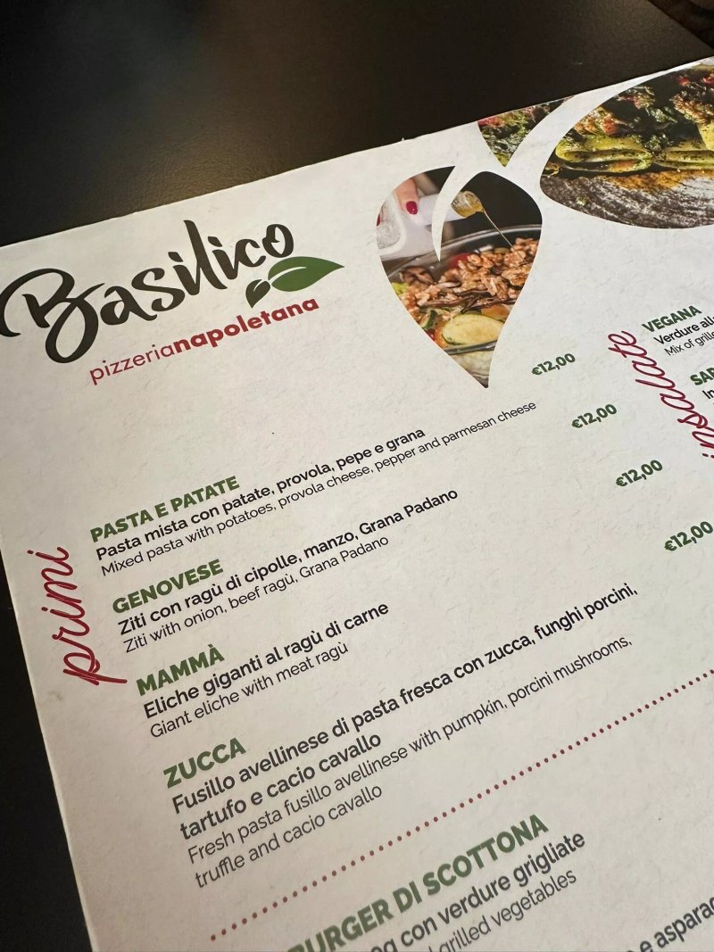 Basilico Pizzeria Napoletana