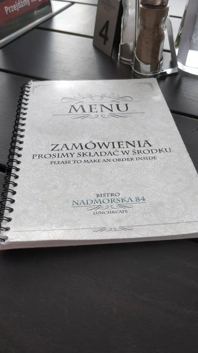 Bistro Nadmorska 84 Lunch&Cafe