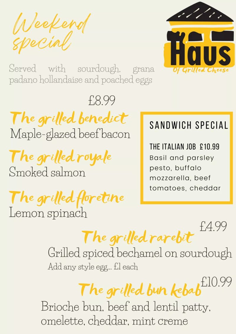 Haus Of Grilled Cheese