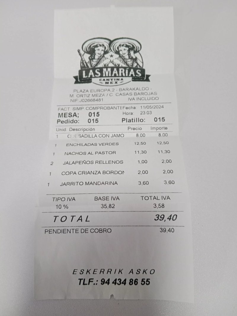 Cantina Mexicana Las Marias