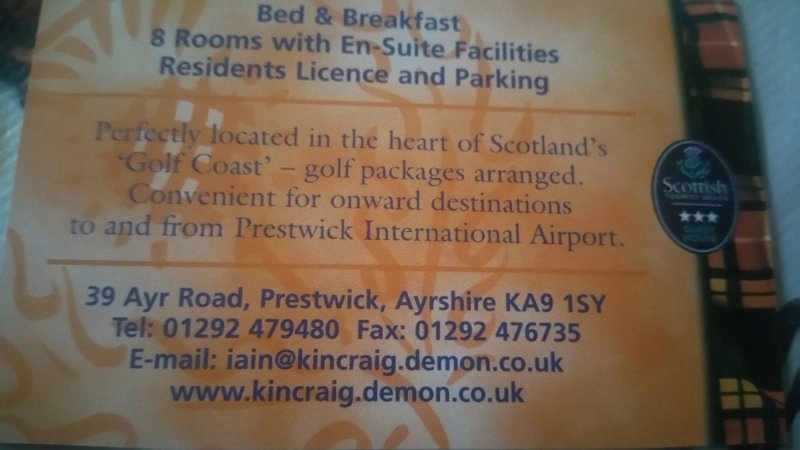 Kincraig Guest House