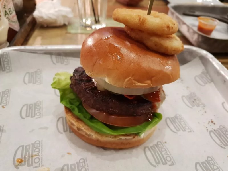 Loaded Gourmet Burgers and Fries