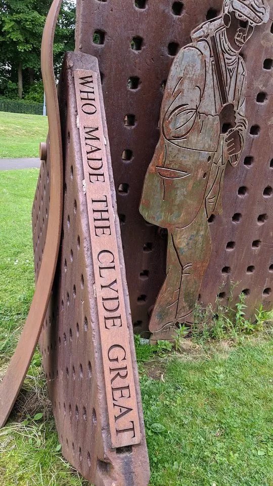 Homage To Shipbuilding Sculpture